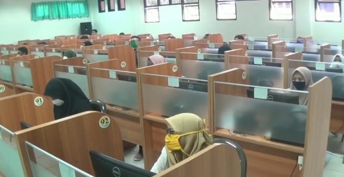 11 Ribu Orang Ikut UTBK Masuk Perguruan Tinggi Negeri
