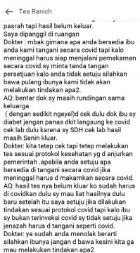 dipaksa tanda tangan