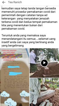 dipaksa tanda tangan