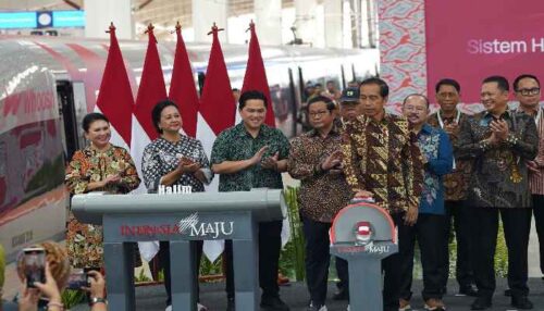kereta cepat resmi