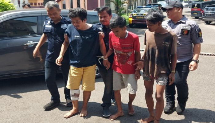 3 Pencuri Motor Ditangkap, 1 Pelaku Ditembak