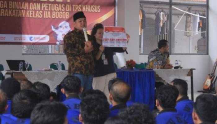 KPU Kota Bogor Sosialisasi Kertas Suara Pemilu