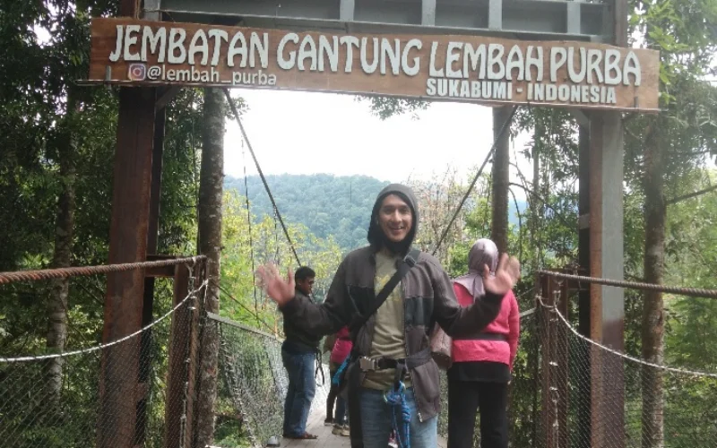 Wisata Jembatan Gantung Lembah Purba