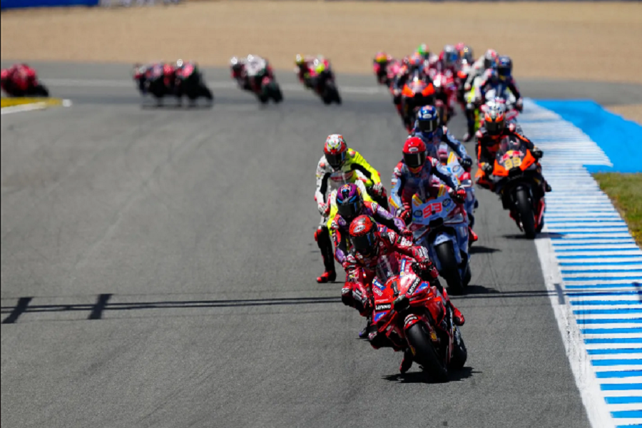 Marc Marquez Takluk Pada Pecco Bagnaia Di Spanyol