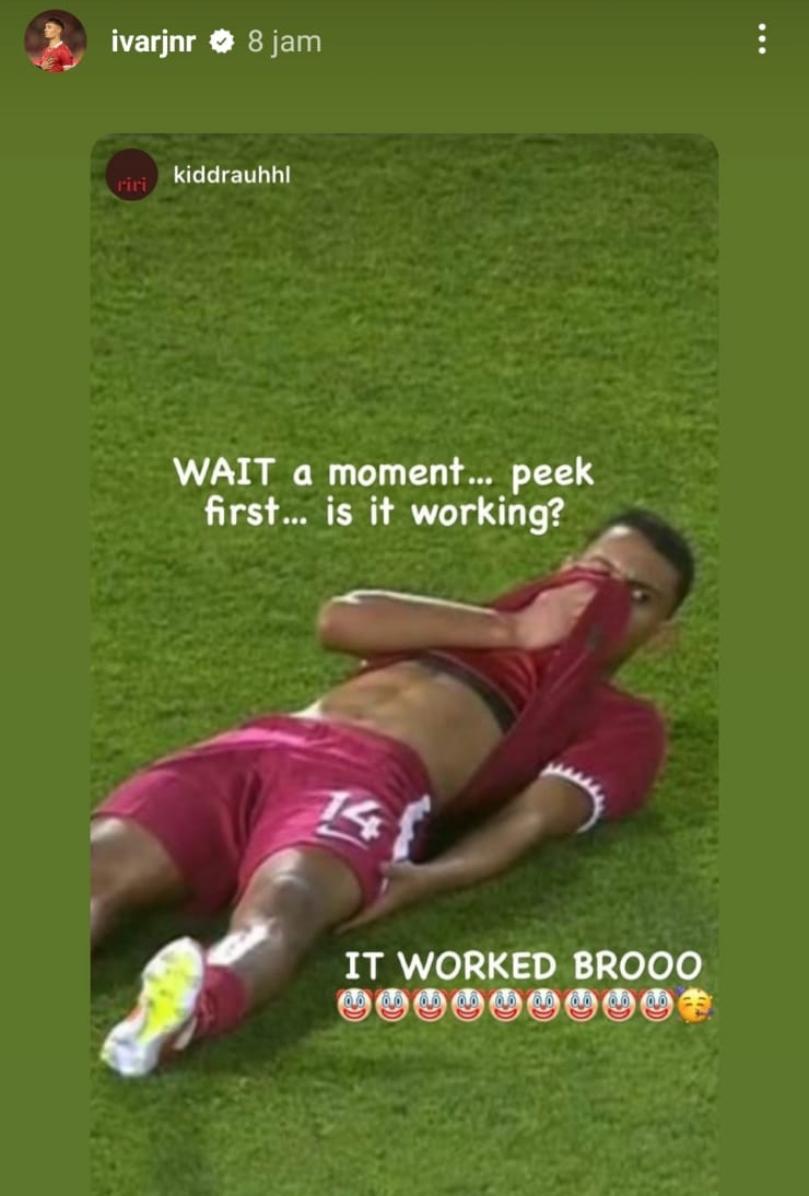 Komedi Pemain Qatar Di Piala Asia U-23