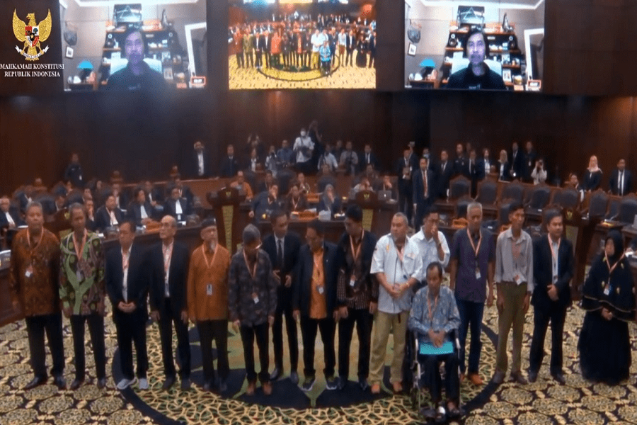 MK Panggil 4 Menteri Jokowi 5 April 2024