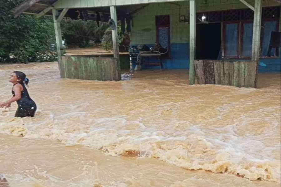 1 Desa Di Kota Subulussalam, Aceh Terendam Banjir 50 Cm