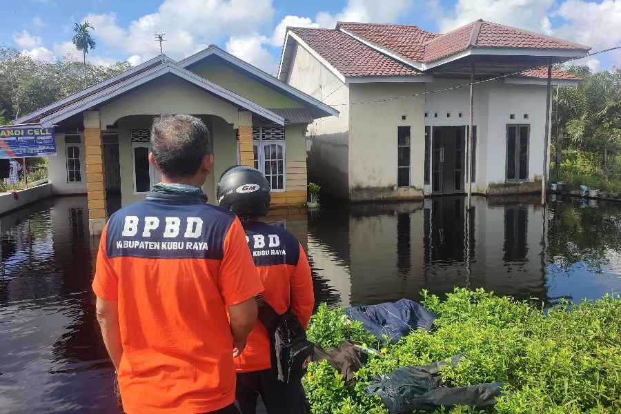 2 Desa Di Kalimantan Barat Kebanjiran Selama 25 Hari