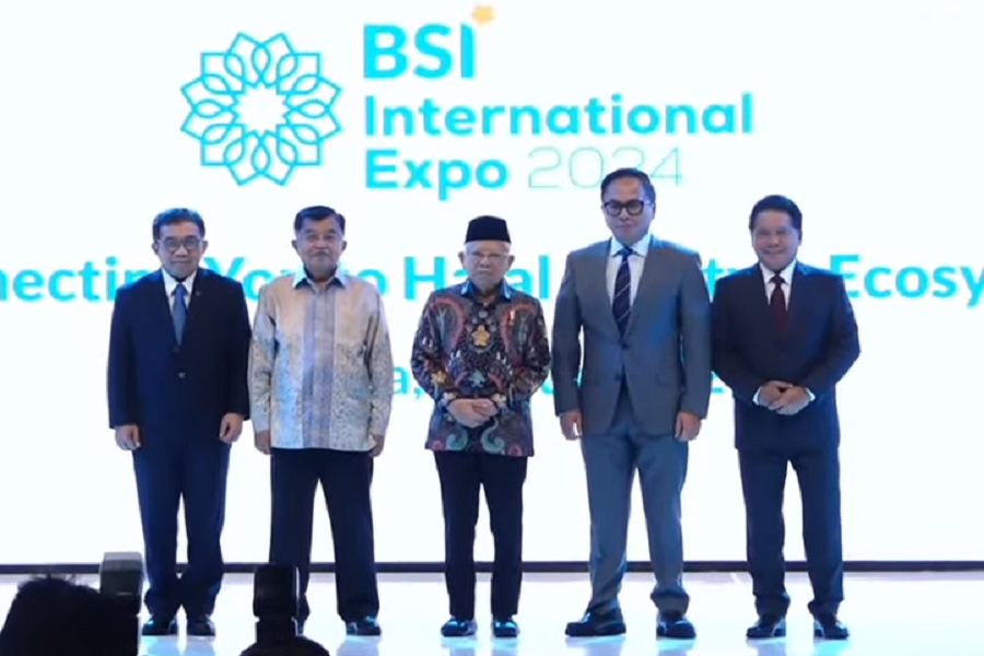 Wapres Membuka BSI Internasional Expo 2024