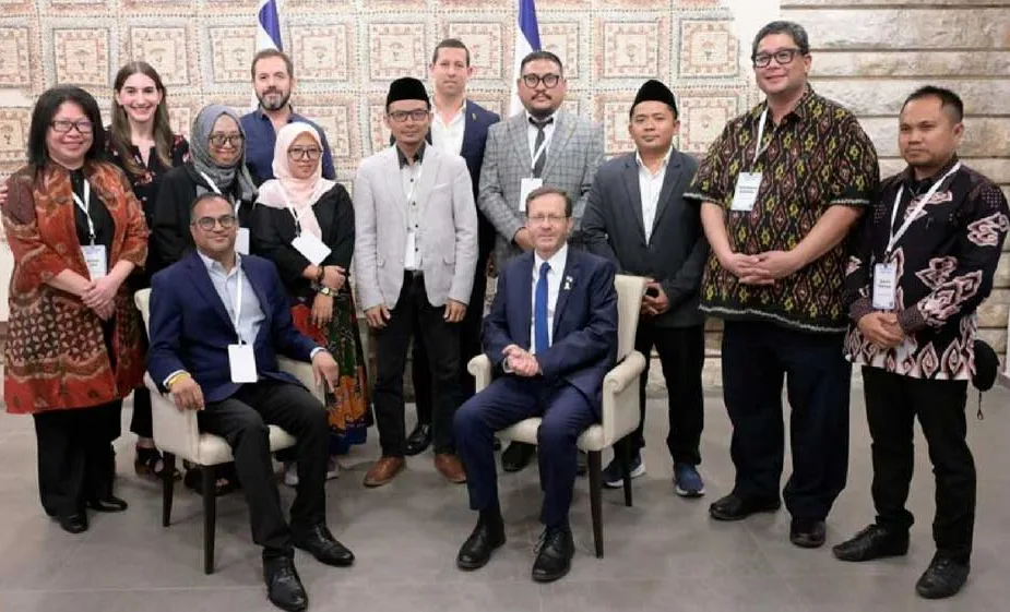 5 Tokoh Muda NU Ke Israel, Warganet Geram