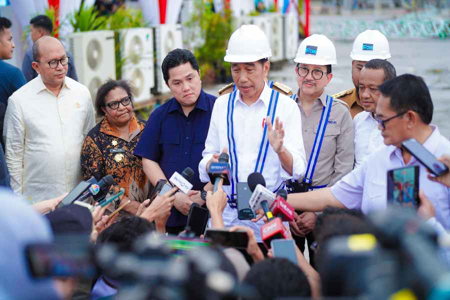 Jokowi Resmikan Smelter PT Freeport, Hasilkan 50 Ton Emas