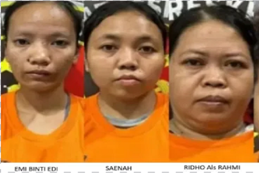 Ini Tiga Emak-emak Sadis Pembunuh Bocah 5 Tahun Di Banten