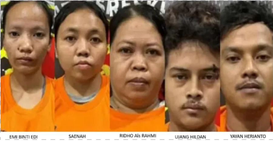 Ini Tampang 5 Pembunuh Sadis Bocah Di Banten