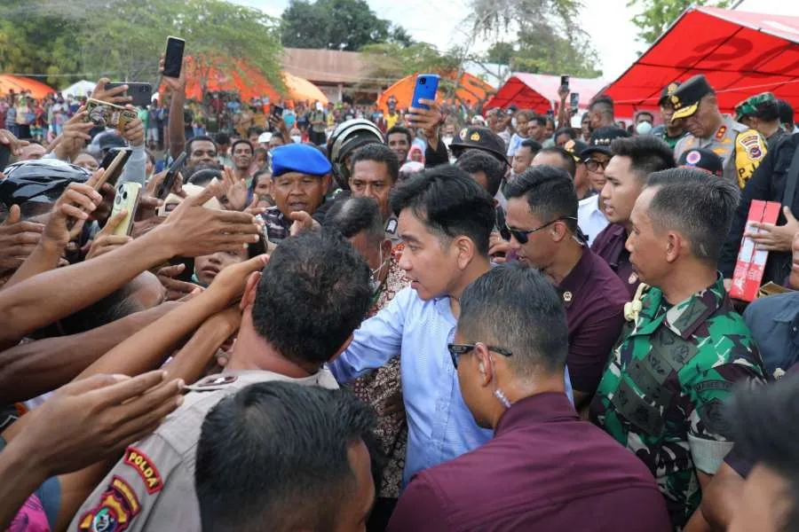 Ini Langkah Gibran Tangani Korban Erupsi Gunungapi Lewotobi