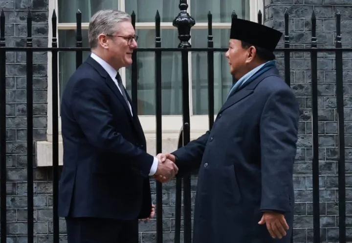 Prabowo – Starmer Dukung Solusi 2 Negara Dalam Isu Gaza