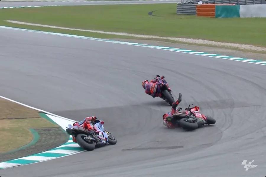 Gelar Juara Dunia Bagnaia Kandas Di Sprint GP Malaysia