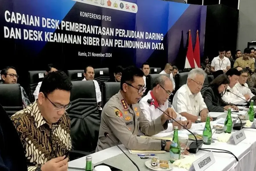 Polri Ungkap 619 Kasus Judi Online Dalam 16 Hari