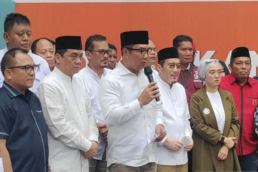 Ridwan Kamil-Suswono Terima Hasil Pilkada Jakarta