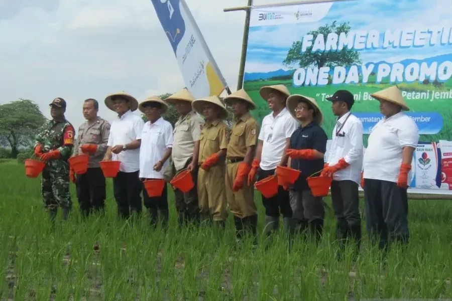 9,55 Juta Ton Pupuk Subsidi Siap Dukung Swasembada