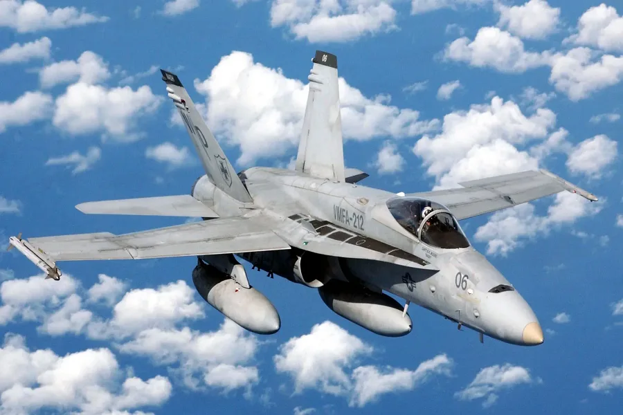 Jet Tempur AS Ditembak Jatuh Rudal Kawan Sendiri