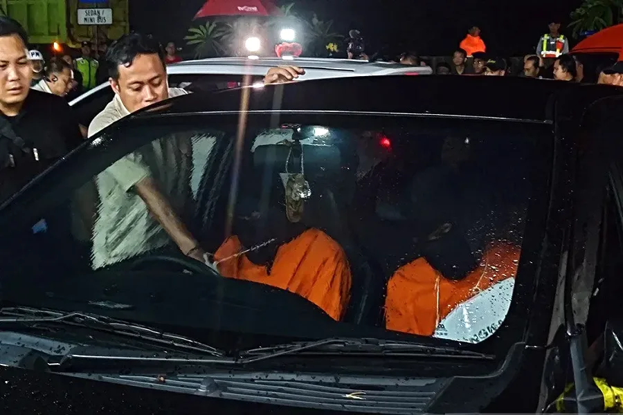 Puspom TNI AL Gelar Reka Adegan Penembakan Di Tol