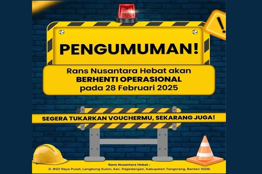 RANS Nusantara Hebat Gulung Tikar. Sementara Atau Bablas?