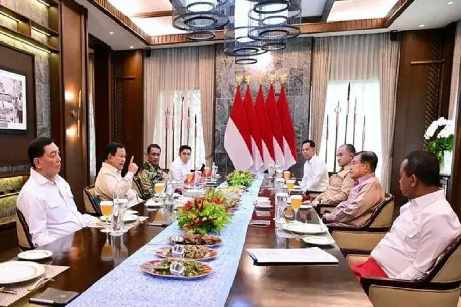 Prabowo Bahas LPG Dan Ketahanan Pangan Saat Menerima JK