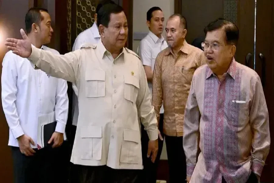 Prabowo Undang Rapat Jusuf Kalla Di Istana