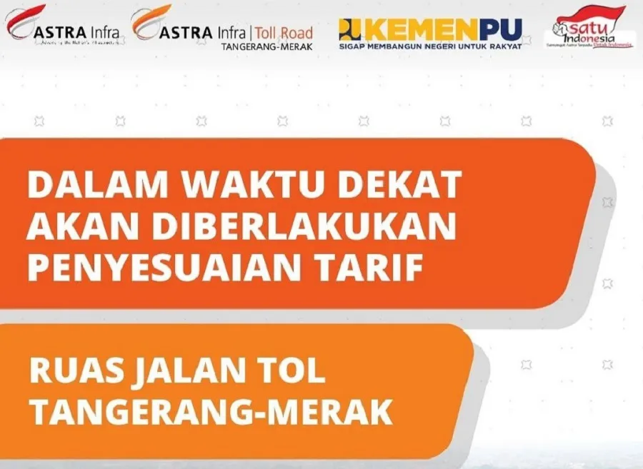 Naik, Segini Tarif Tol Tamer Yang Baru