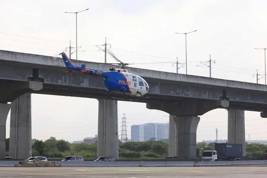 Penampakan Ambulans Udara Yang Siaga Darurat Pas Mudik