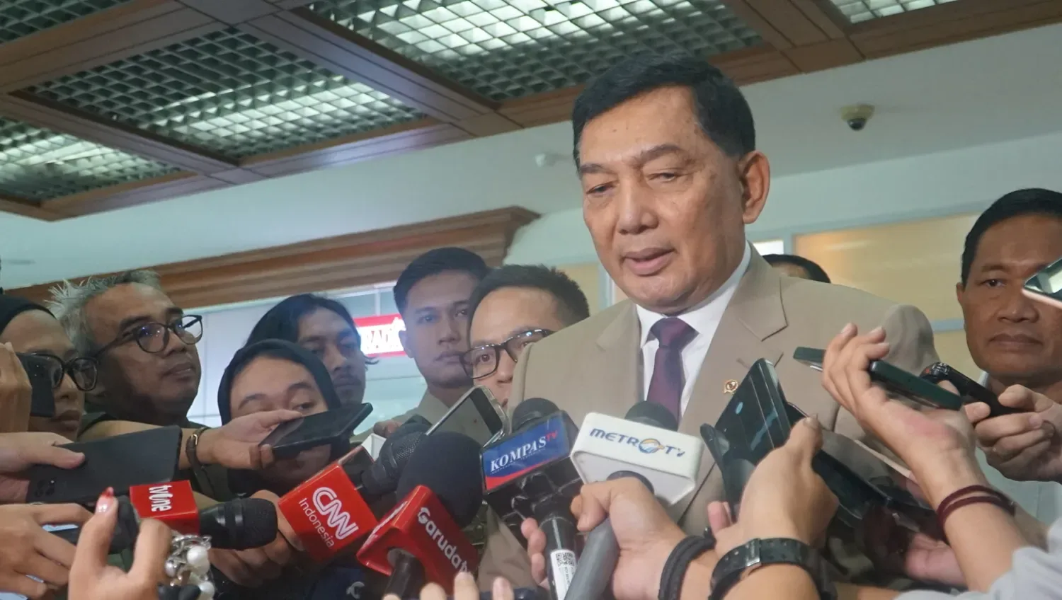 Menhan Sambut Kedatangan Wakil PM Australia