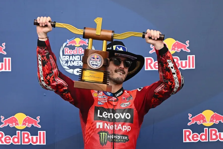 GP Amerika: Bagnaia Patahkan Kemenangan Marc Marquez