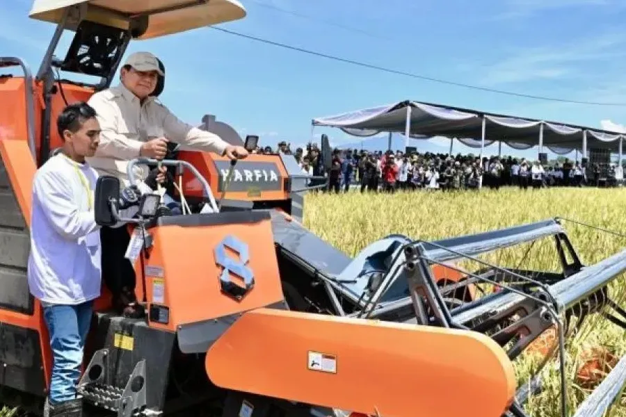 Prabowo Yakin Indonesia Bisa Jadi Lumbung Pangan Dunia