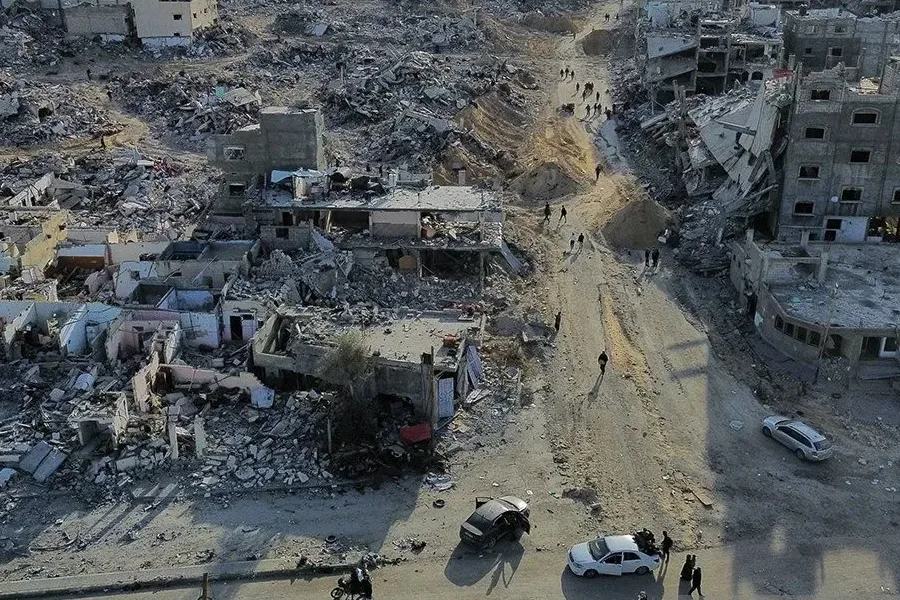 Israel Hancurkan 90 Persen Kawasan Permukiman Rafah