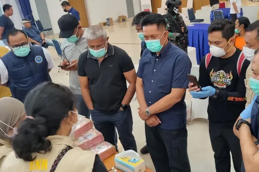 Berat Barang Bukti Narkoba Selundupan Di Kepri Jadi 2 Ton