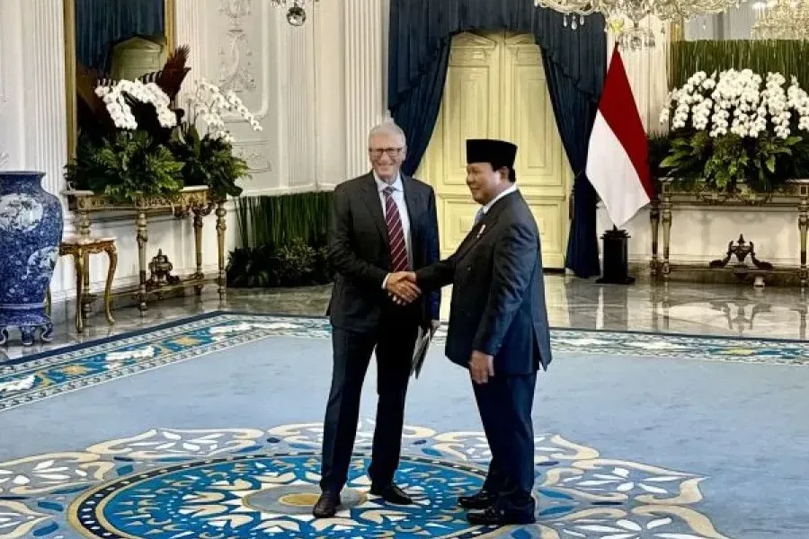 Presiden Sambut Kedatangan Bill Gates Di Istana Merdeka