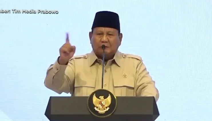 Prabowo Tidak Gentar Berantas Korupsi Meski Penegak Hukum Diancam