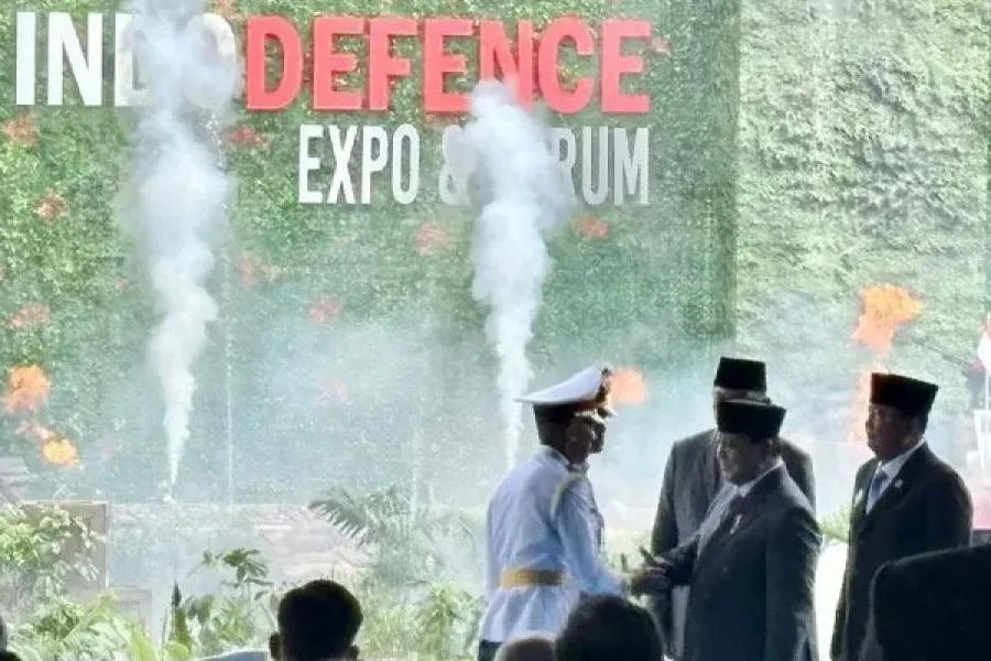 Presiden Prabowo Buka Pameran Alutsista Indo Defence