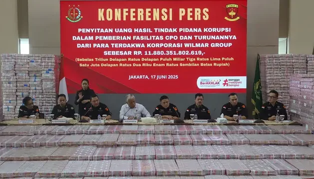 Wilmar: Rp 11 Triliun Yang Dipamerkan Kejagung Bukan Sitaan
