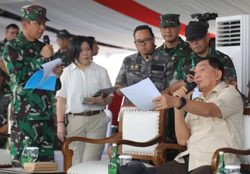 5 Meninggal, Menhan Evaluasi Latsarmil Manajer KDMP KNMP