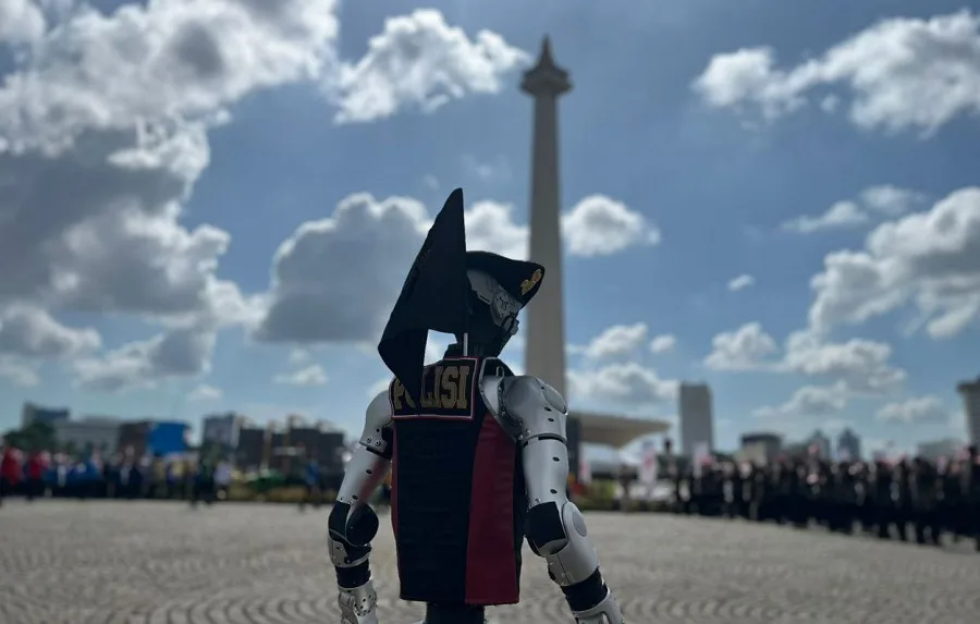 Polri Pamerkan 30 Robot Canggih Saat Defile HUT Bhayangkara