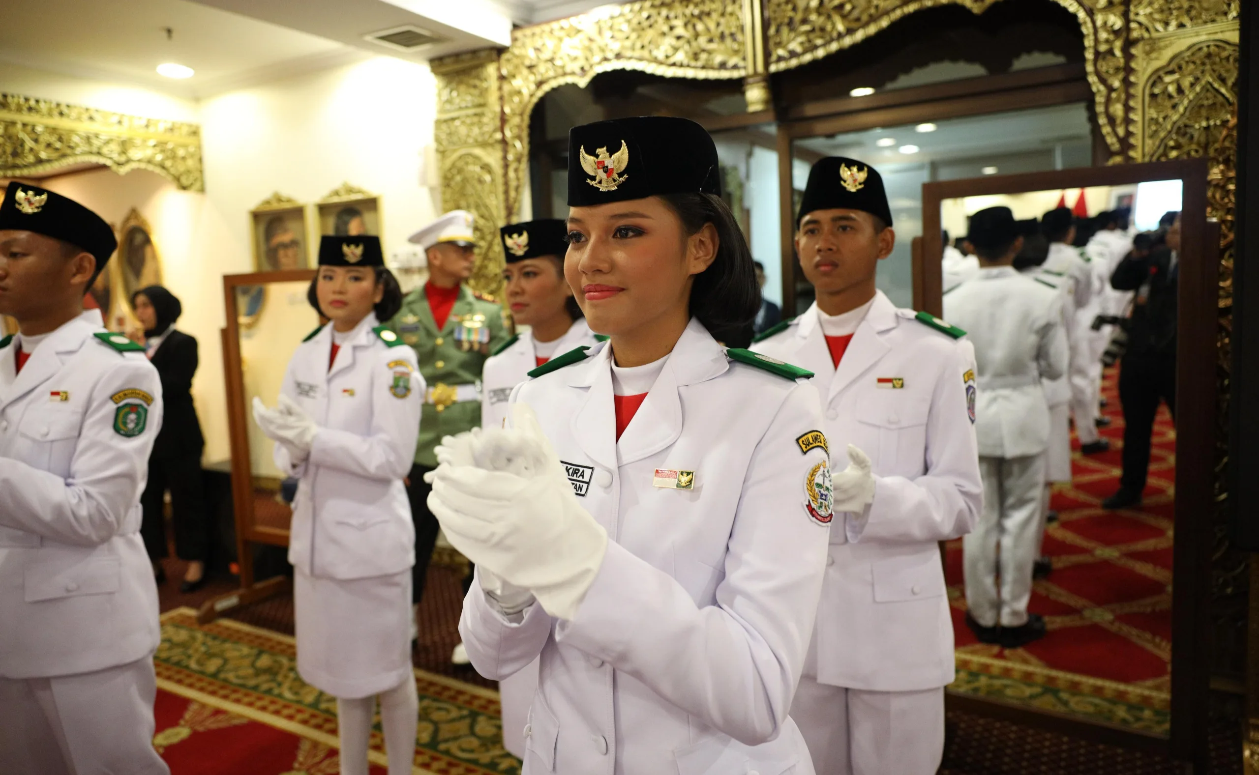 Ini Dia Nama Lengkap Petugas Paskibraka Pusat Di Istana Merdeka