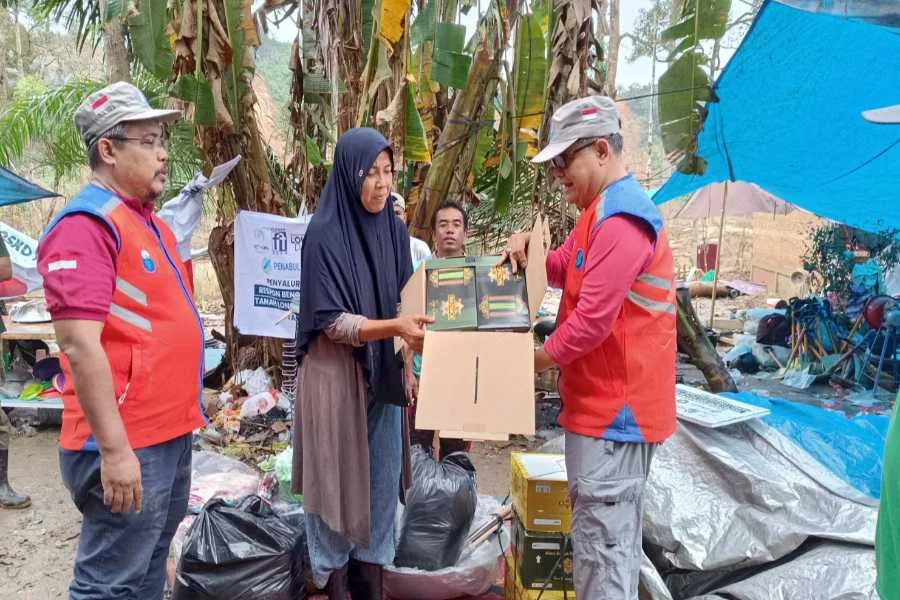 ARM HA-IPB Beri Bantuan Buat Korban Banjir Di Lubuk Sidup, Aceh Tamiang