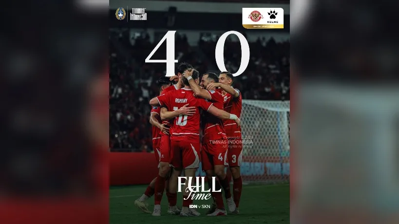 Timnas Indonesia Kalahkan Saint Kitts and Nevis 4-0, Melaju ke Final FIFA Series 2026