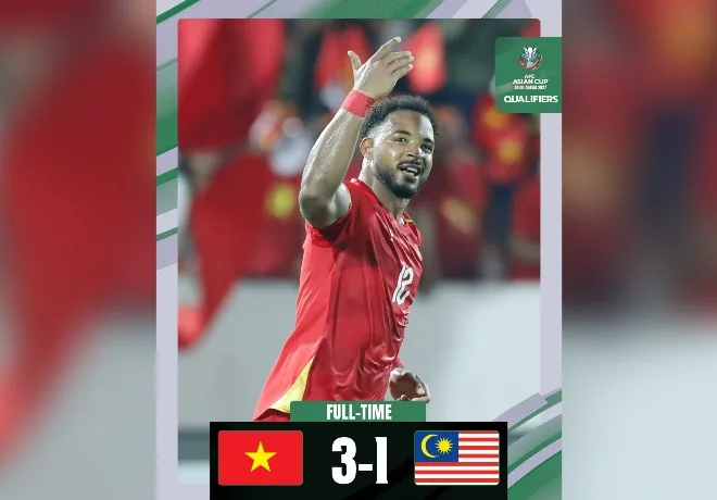 Vietnam Tekuk Malaysia 3-1, Nguyen Xuan Son Jadi Bintang di Thien Truong