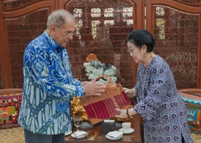 Indonesia-Timor Leste, Megawati Terima Kunjungan Ramos Horta