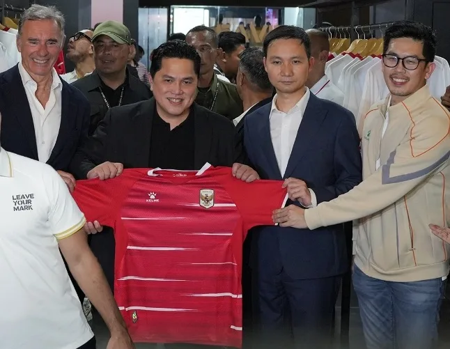 Kelme Luncurkan Jersey Baru Timnas Indonesia, Sarat Warisan Budaya dan Filosofi