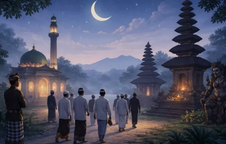 Barengan Nyepi, Warga Muslim Bisa Takbiran Di Lokasi Ini, Cek Panduannya