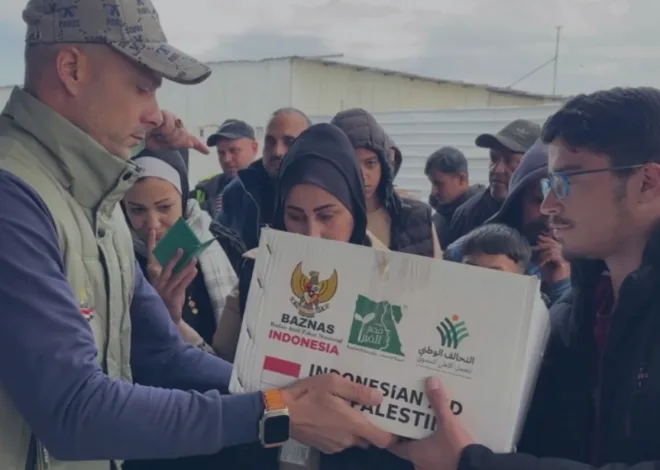 15 Ribu Paket Bantuan Sembako Indonesia Tiba Di Palestina