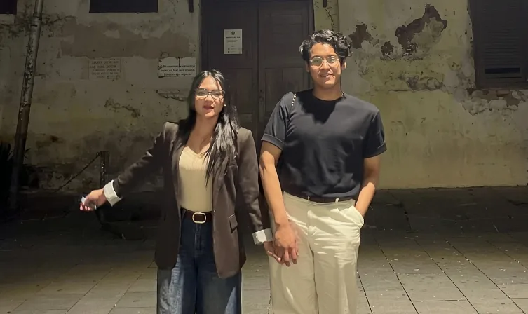 Ardhito Pramono Bagikan Momen Manis Bersama Davina Karamoy di Kota Tua